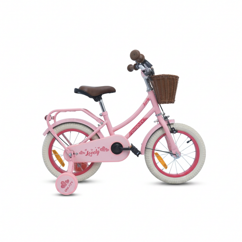 CHANTY Lovely 14" Różowy rowerek dziewczęcy | 3-5 lat |