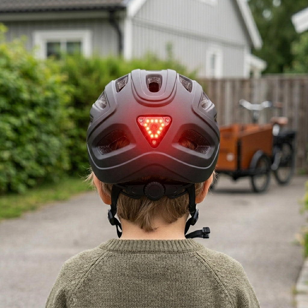 Kask Chanty 51-55 cm z oświetleniem