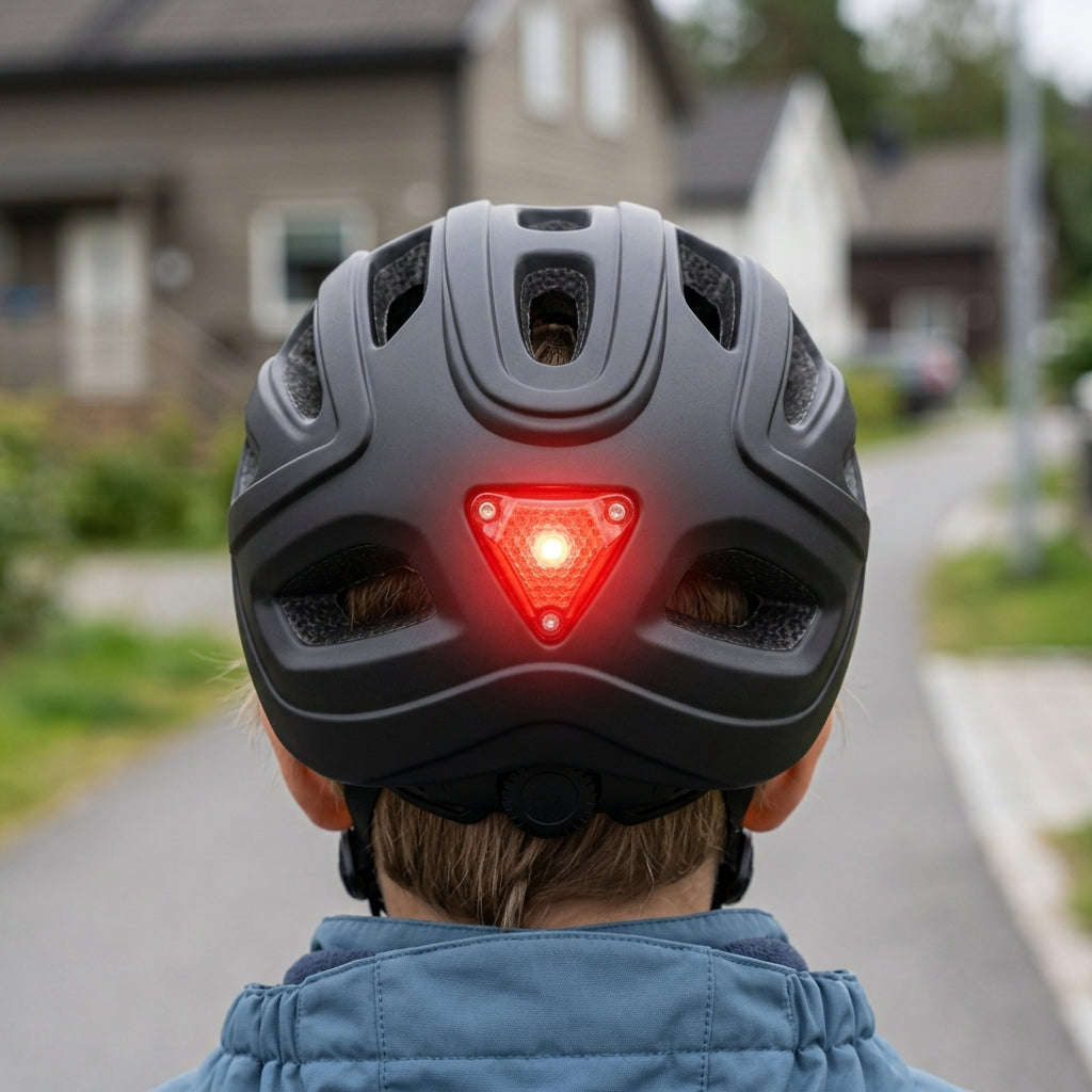 Kask Chanty 51-55 cm z oświetleniem
