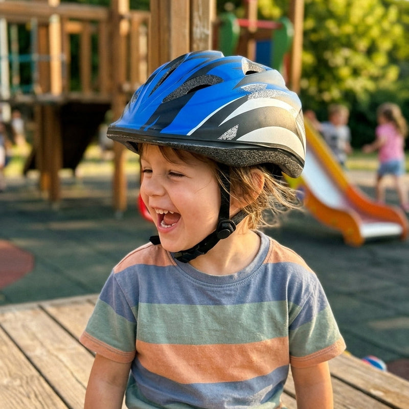Kask dziecięcy Chanty – Niebieski