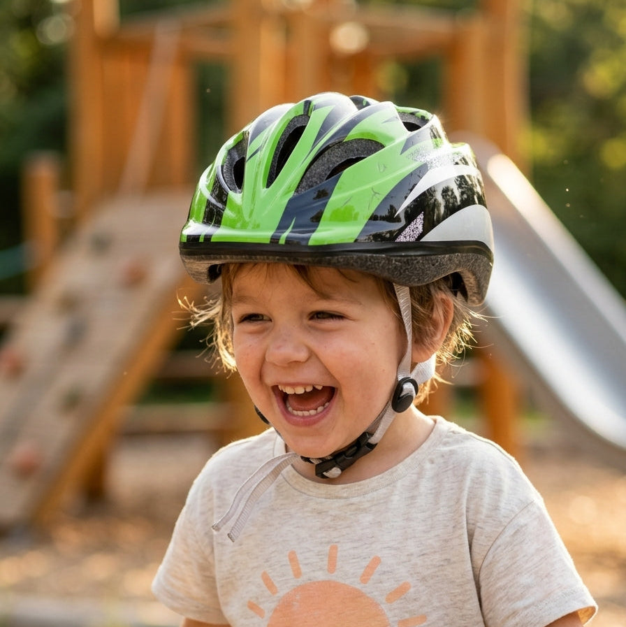 Kask dziecięcy Chanty – Zielony