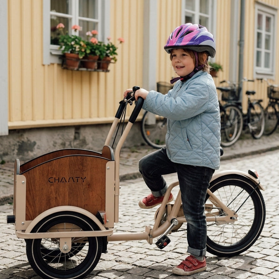 Kask dziecięcy CHANTY – Fioletowy