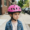 Kask dziecięcy Chanty – Różowy z motylkiem