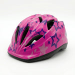 Kask dziecięcy Chanty – Różowy z gwiazdkami