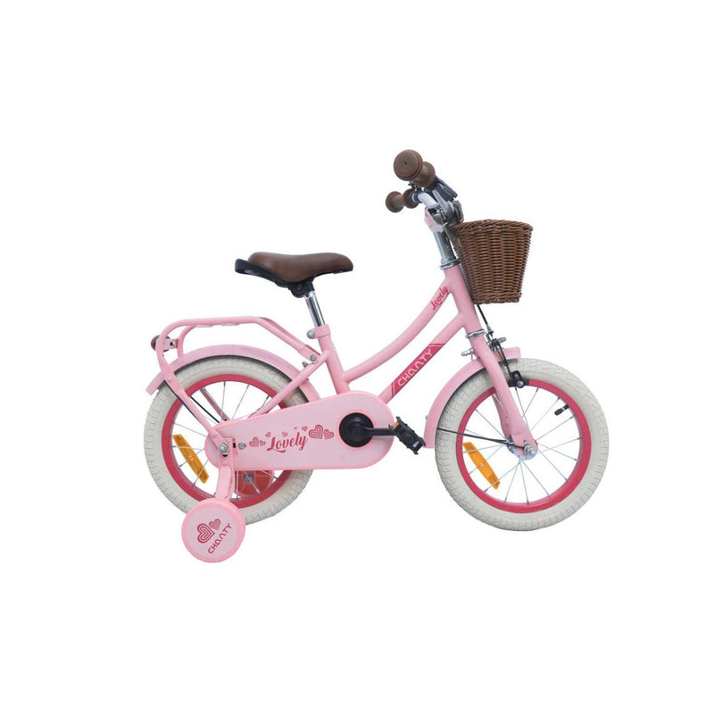 CHANTY Lovely 14" Różowy rowerek dziewczęcy | 3-5 lat |