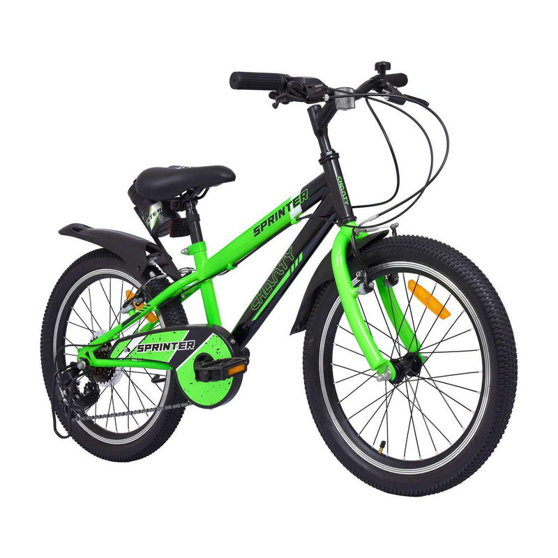 CHANTY Sprinter 20" Zielony rowerek chłopięcy | 7 biegów |