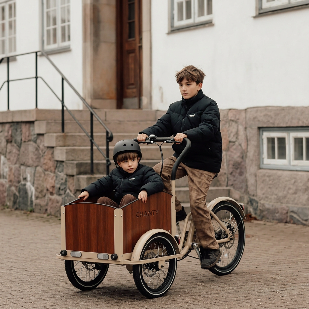 Chanty Cargo Teen - beżowy
