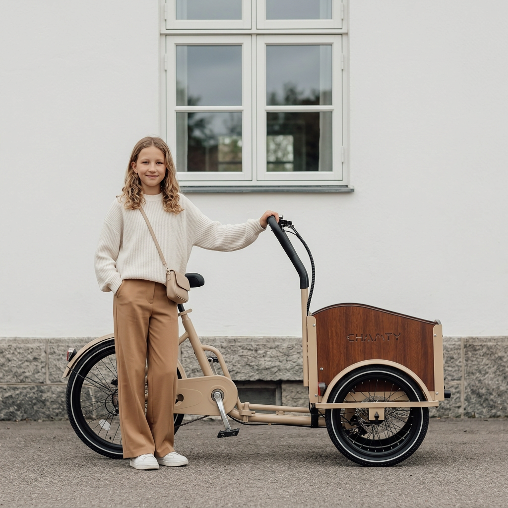 Chanty Cargo Teen - beżowy