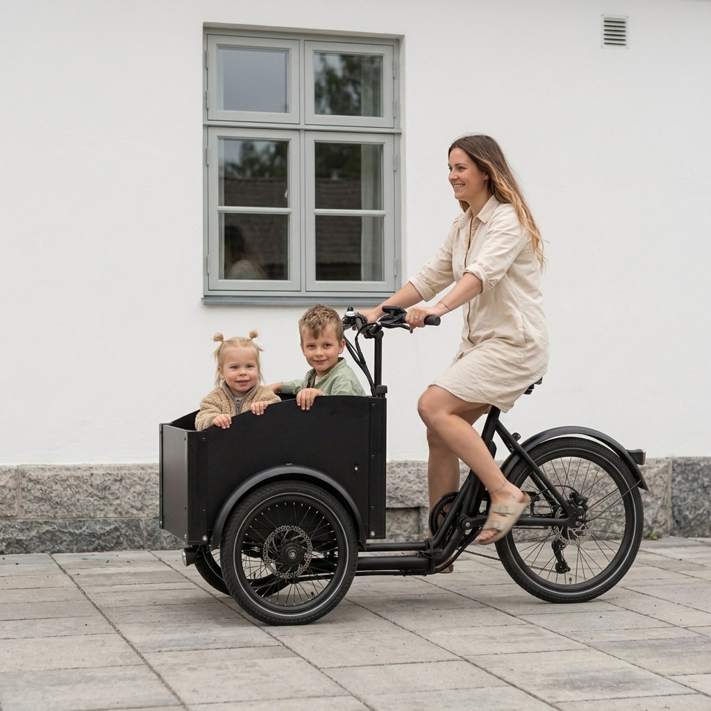 Elektryczny rower miejski Chanty Cargo