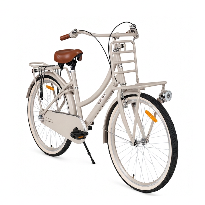 Rower dziecięcy Chanty – City – 26 piaskowy