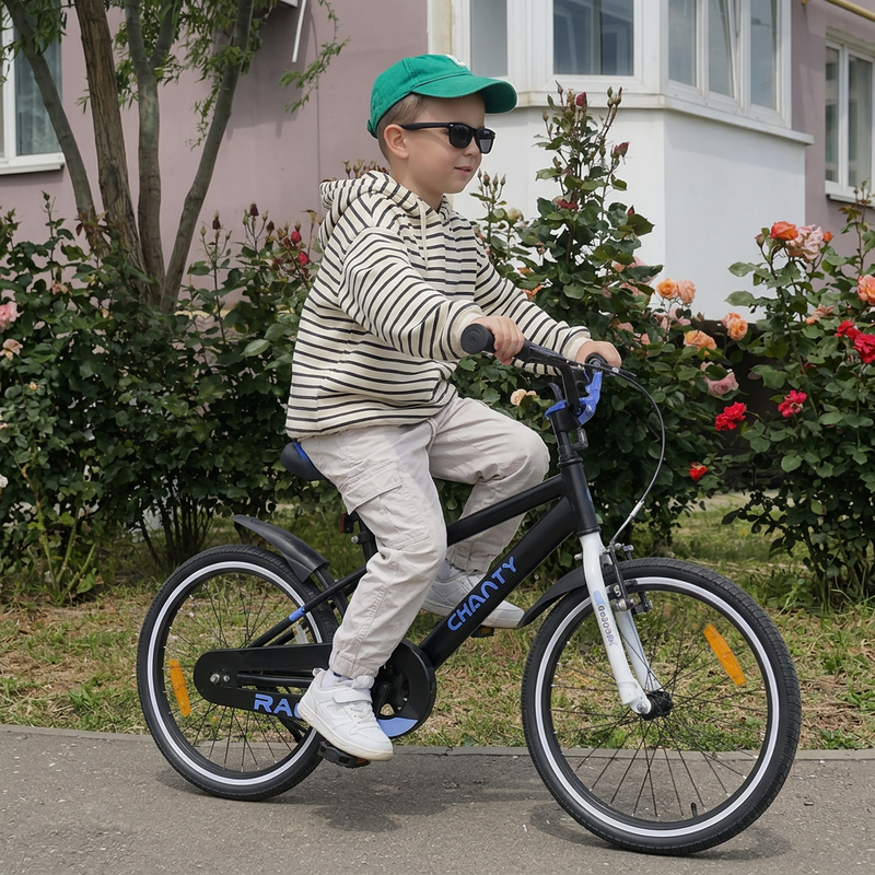 CHANTY Racer 20" Czarny rowerek chłopięcy | 5-9 lat |