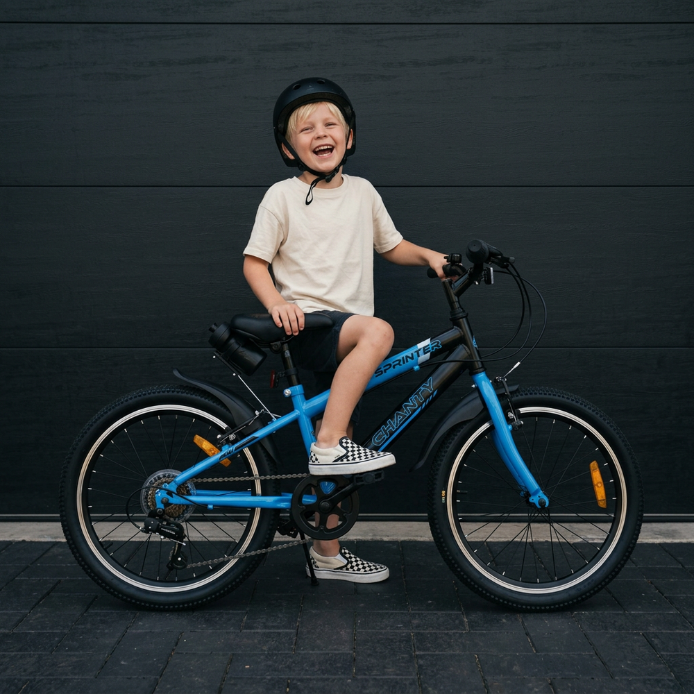 CHANTY Sprinter 26" Niebieski rowerek chłopięcy | 7 biegów |